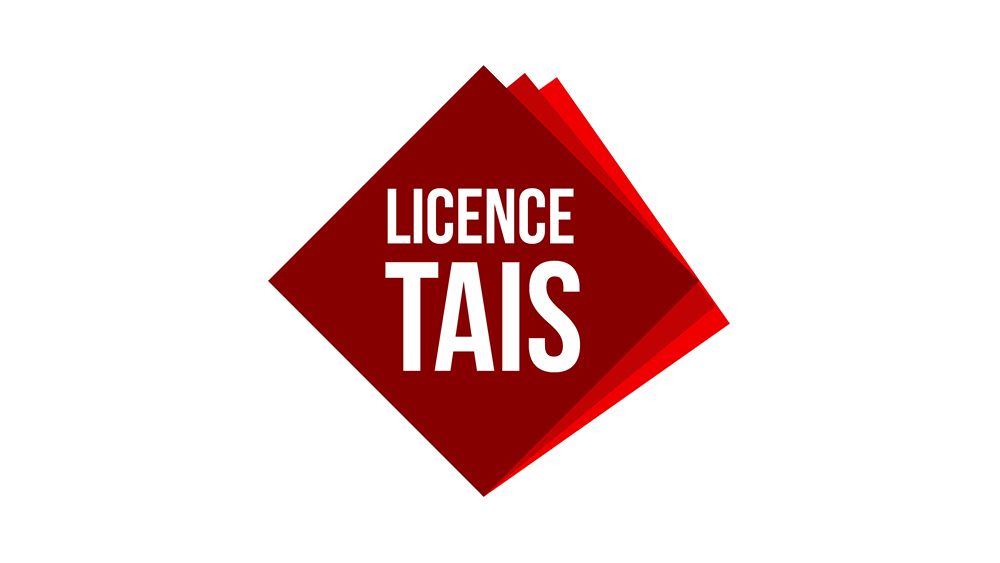 Logotype pour la Licence professionnelle TAIS et déclinaisons pour d’autres formations
