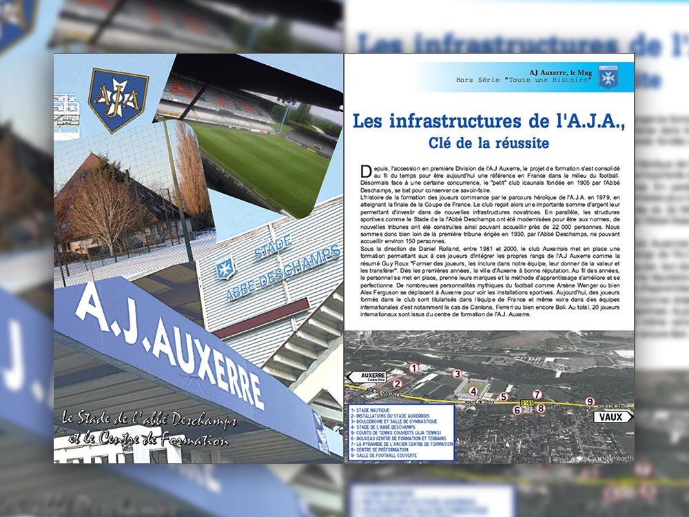 Magazine AJ Auxerre, toute une histoire